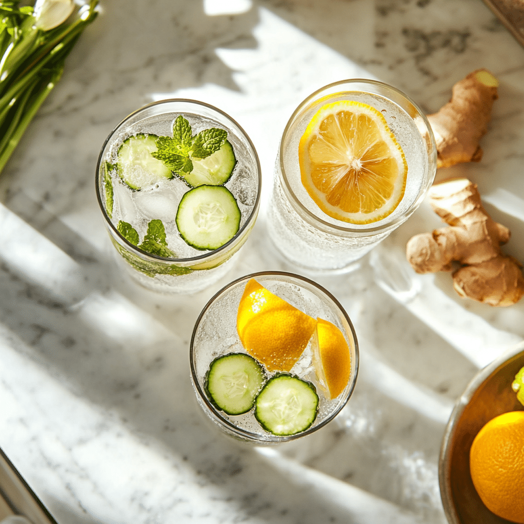 Glass of ice water with lemon – Ice Water Hack for Weight Loss