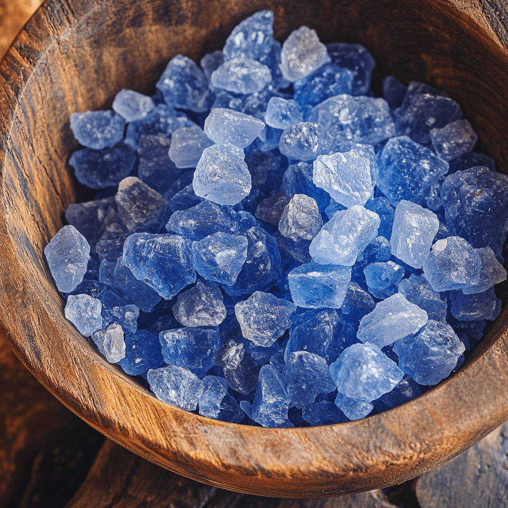 Blue salt trick recipe using Himalayan salt