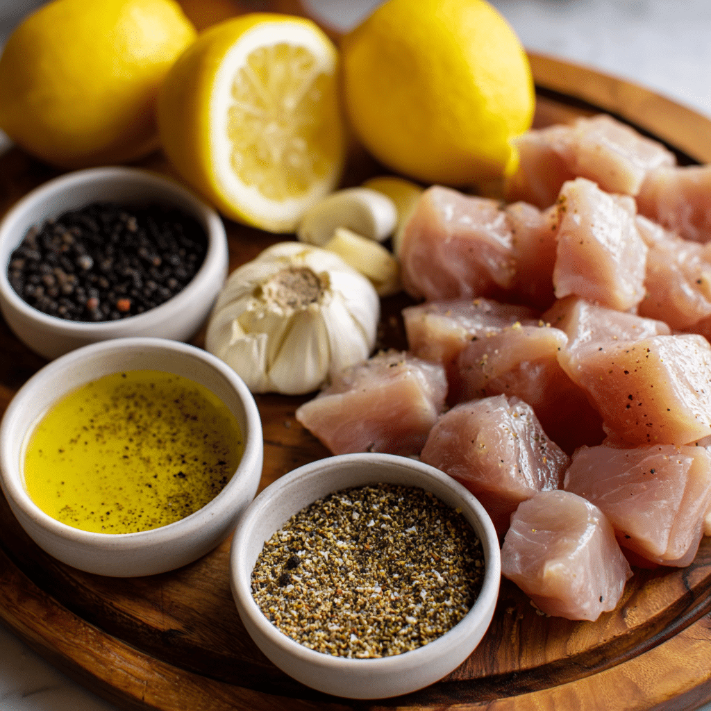 Lemon Pepper Chicken Bites Air Fryer