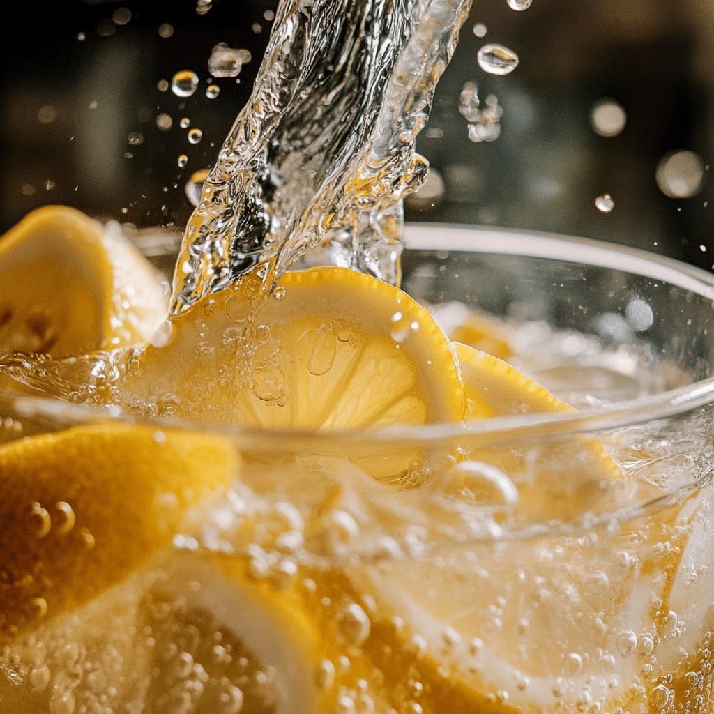 Lemon and ginger in ice water hack for weight loss